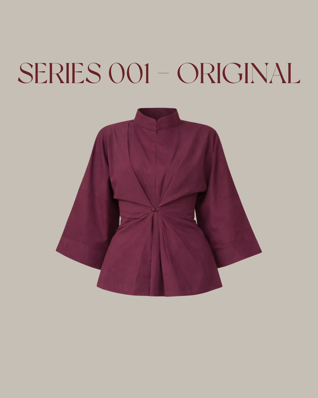 Series 001 Original - Burgundy