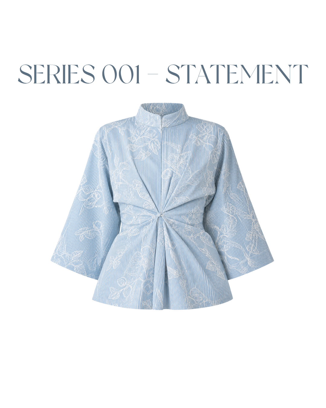 Series 001 Statement - Denim Blue