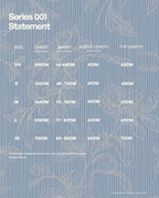 Series 001 Statement - Denim Blue
